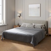 Dekoria Sprei Velvet, antracietgrijs