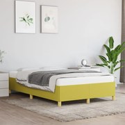 vidaXL Bedframe stof groen 120x200 cm