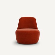 Fluwelen draaifauteuil Rosebury
