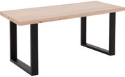 Goossens Eettafel Blade, Strak blad 180 x 90 cm 6 cm dik