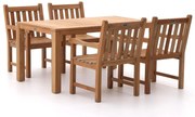 Sunyard Wales/Oxford 160cm dining tuinset 5-delig