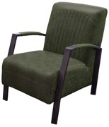 Fauteuil - Giulietta - Lederlook Missouri groen 10