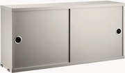 Kast String System met schuifdeuren, B 78 x D 20 cm