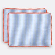 Set van 2 placemats in katoen/linnen Trattoria