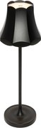 Retro tafellamp zwart oplaadbaar IP44 - Granny