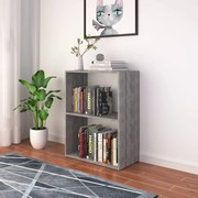 vidaXL Boekenkast 60x31x78 cm betonkleurig