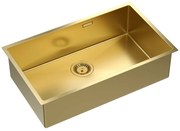 Stalen spoelbak ANTHONY 80 GOLD