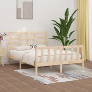 vidaXL Bedframe massief grenenhout 160x200 cm