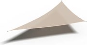 Platinum Sun&amp;Shade Coolfit schaduwdoek driehoek 90° 570x400x400cm Ecru Wit