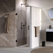 Brauer Void profielloze nisdeur 60cm zwart mat