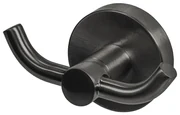 Haceka Kosmos Handdoekhaak dubbel - grafiet gunmetal 1208732