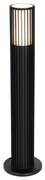 Smart buiten paaltje zwart 50 cm IP44 incl. Wifi G9 - Boris Modern GU10 IP44 Buitenverlichting