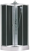 Xellanz Jupiter complete douchecabine 90x90x225 alu mat 5mm glas 10163