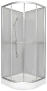 Kerra Classic Grey complete douchecabine 90x90cm
