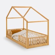 Kinderbed in massief dennenhout, Spidou