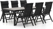 Diningset Bellagio  | 6 personen | Tuinset polywood | 7-delig | Kees Smit Tuinmeubelen