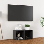 vidaXL Tv-meubel 72x35x36,5 cm spaanplaat grijs