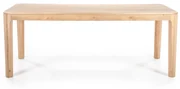Eleonora Harvey Eettafel Licht Eiken Hout 200x100 Cm - 200 X 100cm.