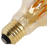 Set van 5 E27 dimbare LED spiraal lampen A60 goldline 4W 270 lm 2200K