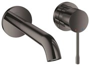 GROHE Essence New Wastafelkraan Inbouw - uitloop 18.3cm - M-size - hard graphite 19408A01