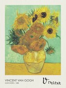 Kunstreproductie Sunflowers (1888), Vincent van Gogh