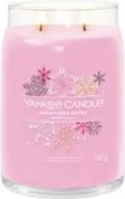 Yankee Candle Snowflake Kisses Large Jar – Geurkaars – 90 branduren – Twee Lonten