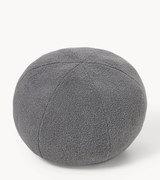 Rond bouclé sierkussen Celeste, Ø 50 cm