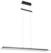 Eettafel / Eetkamer Moderne hanglamp zwart incl. LED 3-staps dimbaar - Boone Modern Binnenverlichting Lamp