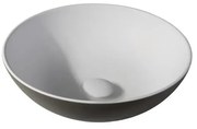 By Goof Waskom - opbouw - 38.5x13.8x38.5cm - Solid surface - Rond - Mat Moka JBS6371