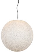 Moderne buiten hanglamp grijs 56 cm IP65 - Nura Modern E27 IP65 Buitenverlichting bol / globe / rond