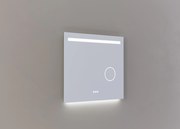 Thebalux M24 spiegel 80x70cm met verlichting, verwarming en vergrootspiegel