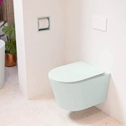 Mondiaz Lavie toiletpot randloos met softclose zitting greey