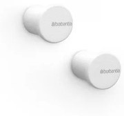 Brabantia MindSet Handdoekhaken - set van 2 - mineral fresh wit 303425