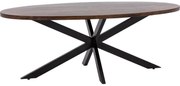 Goossens Eettafel Mabel, Ovaal 210 x 100 cm