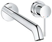 GROHE Essence New Wastafelkraan Inbouw - uitloop 23cm - L size - zonder waste - chroom 19967001