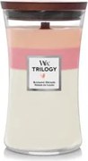 WoodWick geurkaars - Large Hourglass Trilogy - Blooming Orchard