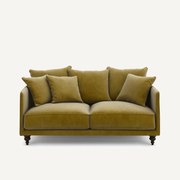 3-zits compacte fluwelen zetel, Lazare