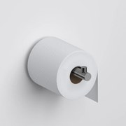 Clou Kaldur toiletrolhouder recht gunmetal geborsteld