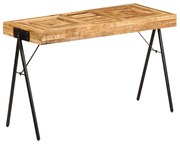 vidaXL Schrijftafel 118x50x75 cm massief mangohout