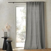 Gordijn van gewassen Linnen met ruflette-afwerking, Private