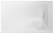 Crosswater Vito Douchebak - 150x90x2.5cm - rechthoek - wit VTR900X1500W