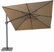 Challenger T2 zweefparasol 300x300 cm taupe