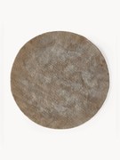 Rond hoogpolig vloerkleed Leighton