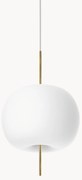 Hanglamp Kushi, mondgeblazen