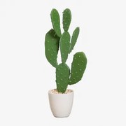 Kunst Cactus Nopal ↑50 Cm - Sklum