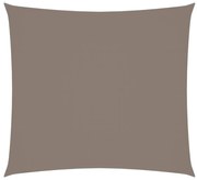 vidaXL Zonnescherm rechthoekig 2,5x3 m oxford stof taupe