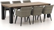 Diningset Manifesto | 6 personen | Tuinset teakhout | 7-delig | Kees Smit Tuinmeubelen