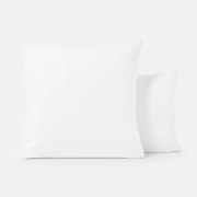 Effen kussensloop in bio katoen Scenario