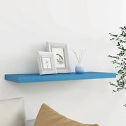 vidaXL Wandschap zwevend 80x23,5x3,8 cm MDF blauw