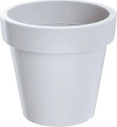 Prosperplast Lofly Bloempot -Ø 47,6 cm - Wit - Grote maat
